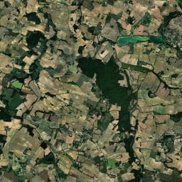 Vue aérienne des environs de Camping X'trem Village