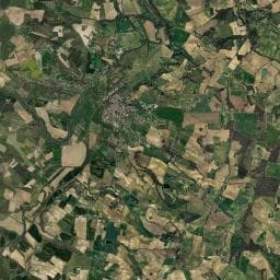 Vue aérienne des environs de Le Pont du Gers