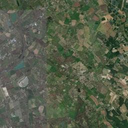Vue aérienne des environs de Aire de camping-car Ferme des Pibouls