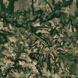Vue aérienne des environs de Abri de Salles