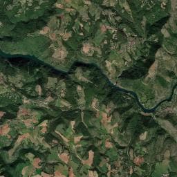 Vue aérienne des environs de M'Belles Cabanes !
