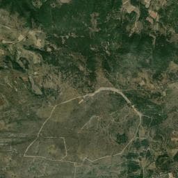 Vue aérienne des environs de Gite de Montredon du Larzac