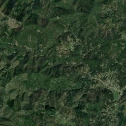 Vue aérienne des environs de Camping La Salendrinque