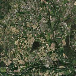 Vue aérienne des environs de Beau Rivage