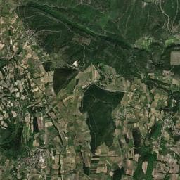 Vue aérienne des environs de Mazet de la Citerne