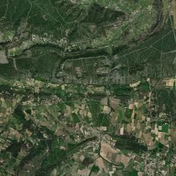 Vue aérienne des environs de Bivouac à Serviers-et-Labaume