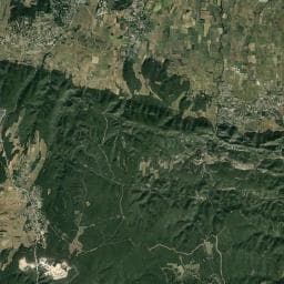 Vue aérienne des environs de Le Vieux Verger