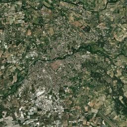 Vue aérienne des environs de Domaine les Dominicains