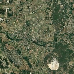 Vue aérienne des environs de Aire de repos — Mormoiron