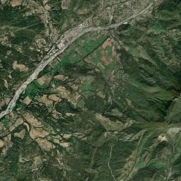 Vue aérienne des environs de Aire de repos à Le Chaffaut-Saint-Jurson