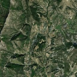 Vue aérienne des environs de Chapelle saint Paul de Douroulles