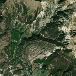 Vue aérienne des environs de Cabane du Chastellard