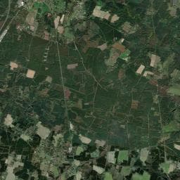 Vue aérienne des environs de Camping Municipal Sarbazan