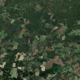 Vue aérienne des environs de Camping car d'hôtes au Chai de soube