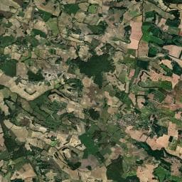 Vue aérienne des environs de Le Camp de Florence
