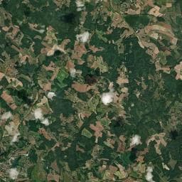 Vue aérienne des environs de Fargogne