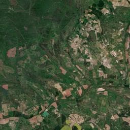 Vue aérienne des environs de Camping Le Chêne Vert
