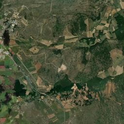 Vue aérienne des environs de Aire du Larzac