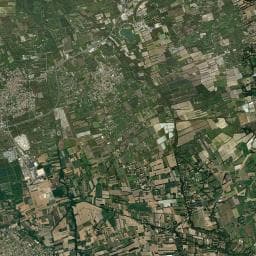 Vue aérienne des environs de Aire de repos à Saint-Saturnin-lès-Avignon