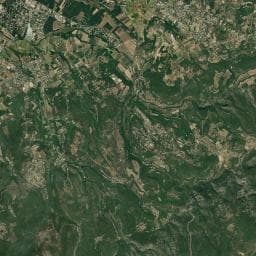 Vue aérienne des environs de Refuge/Abri — Malemort-du-Comtat