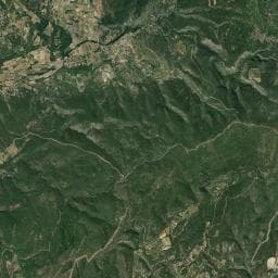Vue aérienne des environs de Fontaine de La Bouisse