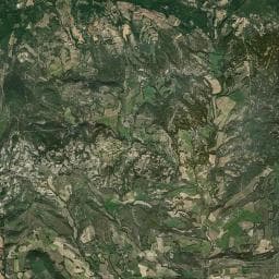 Vue aérienne des environs de Aire de service municipale de Lurs