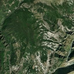 Vue aérienne des environs de Fontaine de Enriez