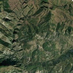 Vue aérienne des environs de Source de Puget-Rostang