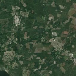 Vue aérienne des environs de Le Gaoucher