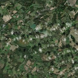 Vue aérienne des environs de Camping Labeyrie
