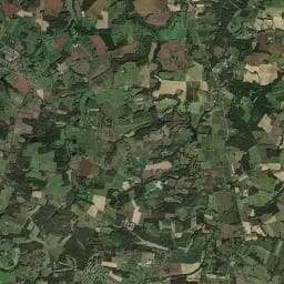 Vue aérienne des environs de Les Lacs d’Armagnac