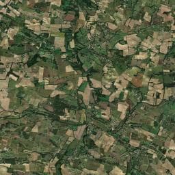 Vue aérienne des environs de Fontaine de Larressingle