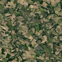 Vue aérienne des environs de Camping Jouan d'Hiver