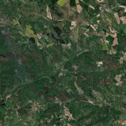 Vue aérienne des environs de Parc Résidentiel de Loisirs Les Fées du Moulin