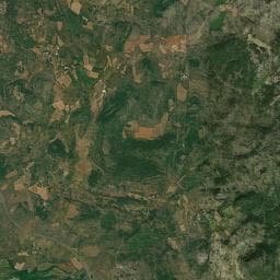 Vue aérienne des environs de Caselle à Dody