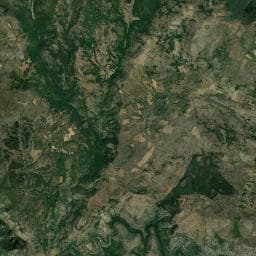 Vue aérienne des environs de Parking nuit — Blandas (2)