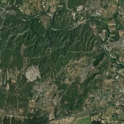 Vue aérienne des environs de La Sousta
