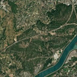 Vue aérienne des environs de Le Balcon des Paluns