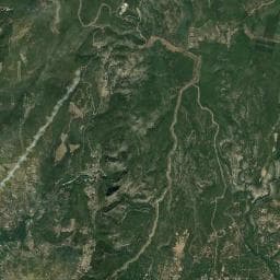 Vue aérienne des environs de Ferme de Valescure
