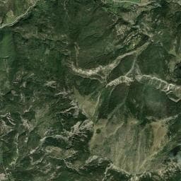 Vue aérienne des environs de Cabane de Parrioune