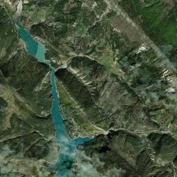 Vue aérienne des environs de Four de Courchons