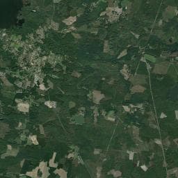 Vue aérienne des environs de Camping de Coudas