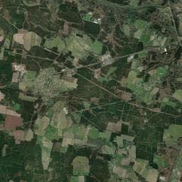 Vue aérienne des environs de Aire de camping-car à Campagne