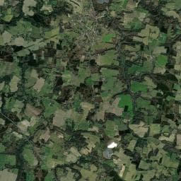 Vue aérienne des environs de Aire de camping-car à Saint-Cricq-Villeneuve