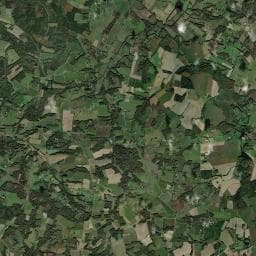Vue aérienne des environs de Relais Moto Ferme du Cantau