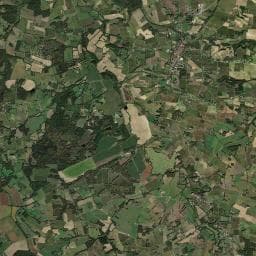 Vue aérienne des environs de La Brouquère