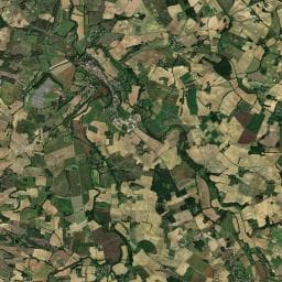 Vue aérienne des environs de Les Aliziers