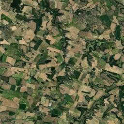 Vue aérienne des environs de Aire de camping-car à Saint-Clar