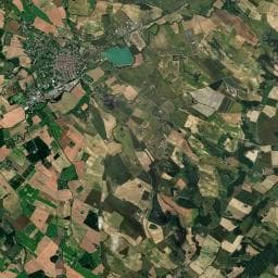 Vue aérienne des environs de Le Lomagnol