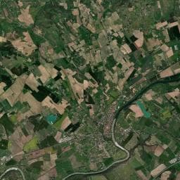 Vue aérienne des environs de Base de loisirs Lac de Bellevue